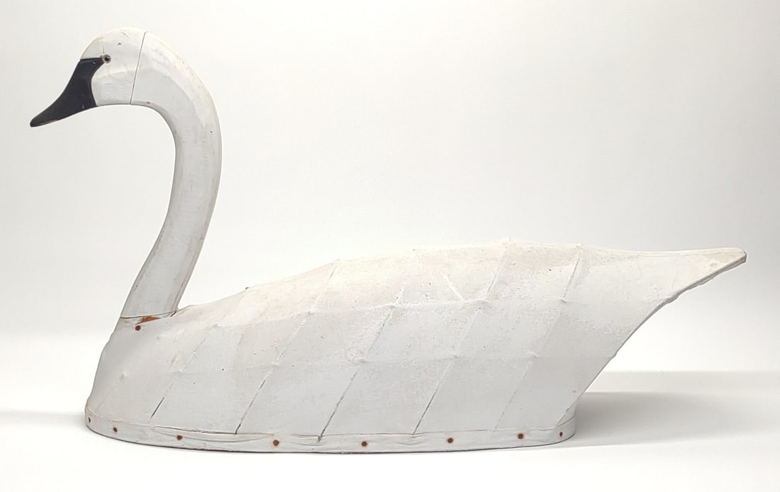 NC Canvas Over Wire Swan Decoy (1 of 7)