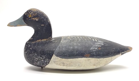 Rock Hall Bluebill Duck Decoy (John Glenn Paint)