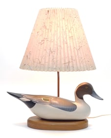 Capt. Harry Jobes Pintail Duck Decoy Lamp