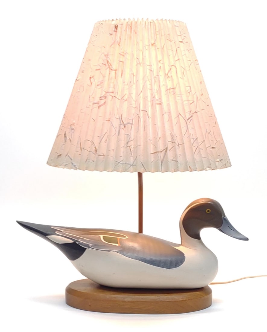 Capt. Harry Jobes Pintail Duck Decoy Lamp (1 of 9)