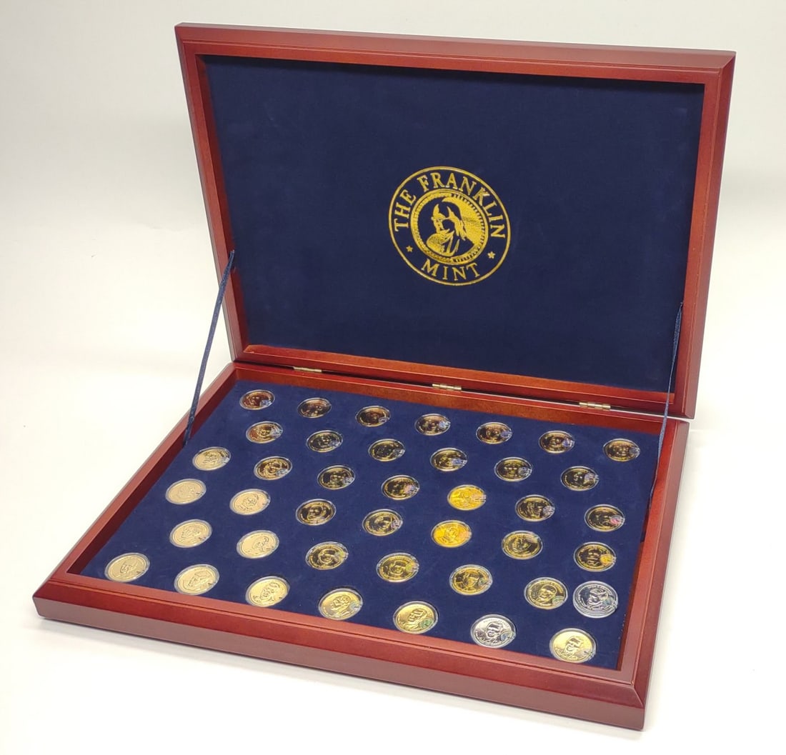 Presidential Dollar Collection Franklin Mint Set (1 of 10)