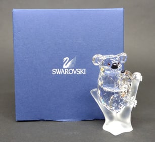 Swarovski Koala Crystal Figurine 0955423 Signed