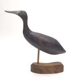 Kenneth Roy Coghill (VA) Signed Shorebird Decoy