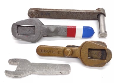 (4) Railroad Trolley Train Keys
