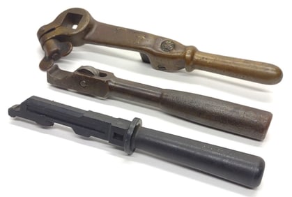 3 Railroad Locomotive Train Brake Control Handles