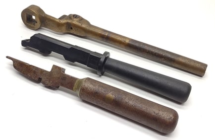 3 Locomotive Train Railroad Brake Control Handles