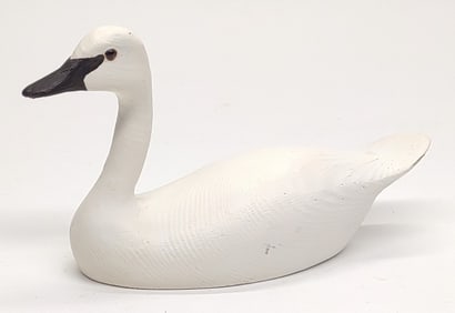 Pat Biddle Miniature Swan Decoy