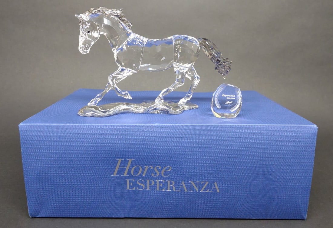 Swarovski Horse Esperanza Crystal Figurine w/ Box (1 of 7)