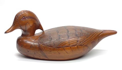 Victor J Malatesta (DE) Wood Duck Decoy