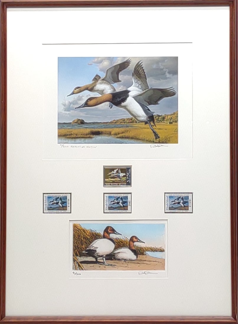 1989 Rhode Island Executive Ed. Duck Stamp Signed (1 of 11)