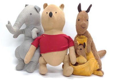 Vintage Agnes Brush Winnie The Pooh & Friends