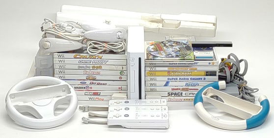 Nintendo Wii Console Games & Accessories (Works)