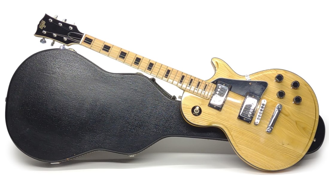 1970s Hondo II Les Paul Style Electric Guitar (1 of 11)