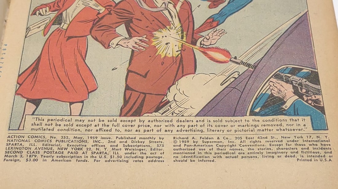 Action Comics #252 DC Comic Book - 7