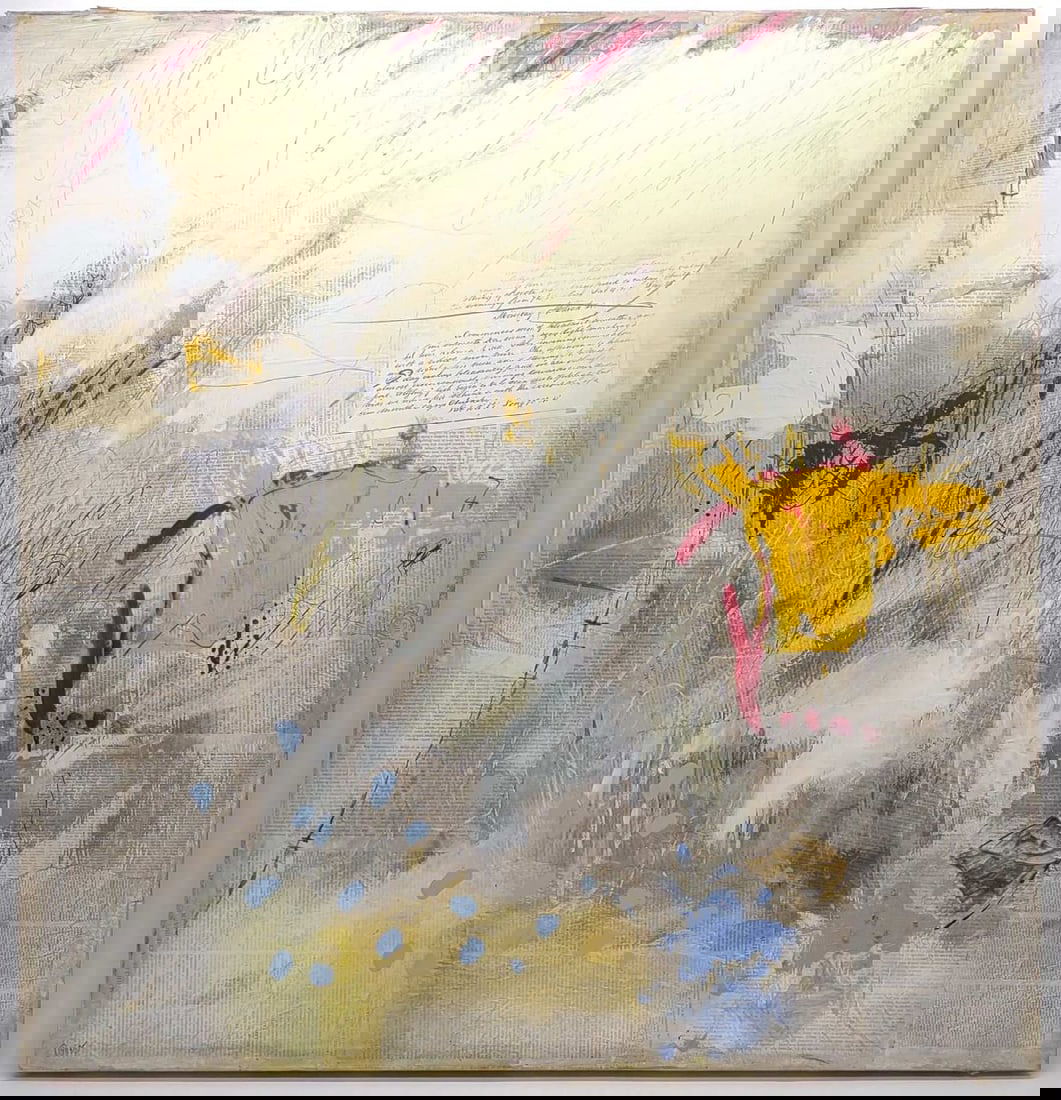 Don Griffin Liliths Apartment Mixed Media Painting (1 of 9)