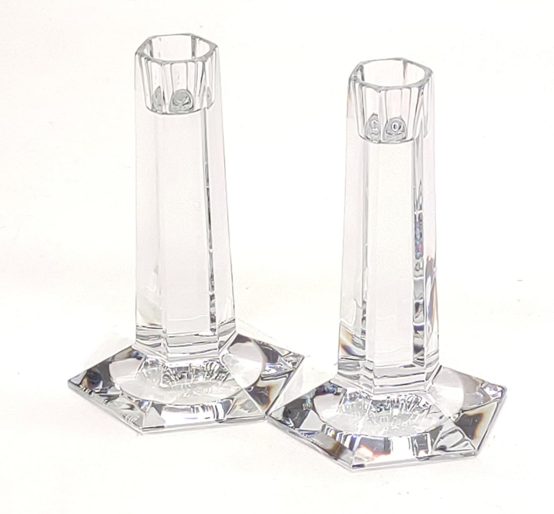 Pr of Tiffany & Co Frank Lloyd Wright Candlesticks (1 of 11)