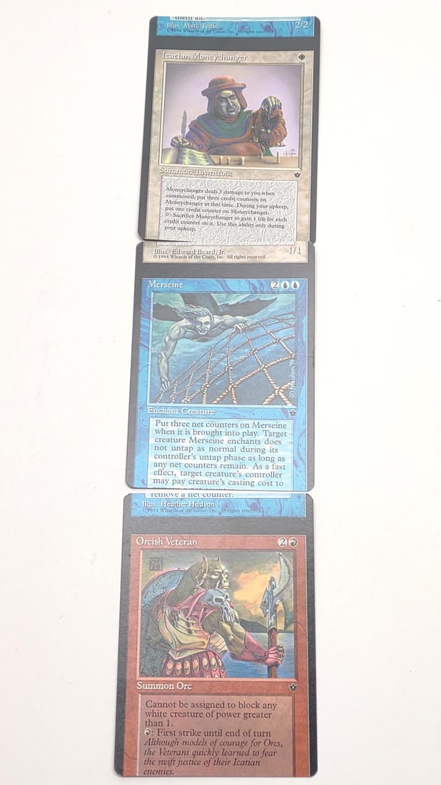 (30) Miscut Sequential MTG Fallen Empires Cards - 10