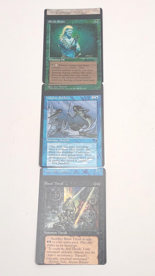 (30) Miscut Sequential MTG Fallen Empires Cards - 11