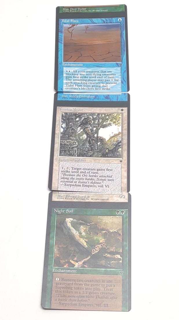 (30) Miscut Sequential MTG Fallen Empires Cards - 12
