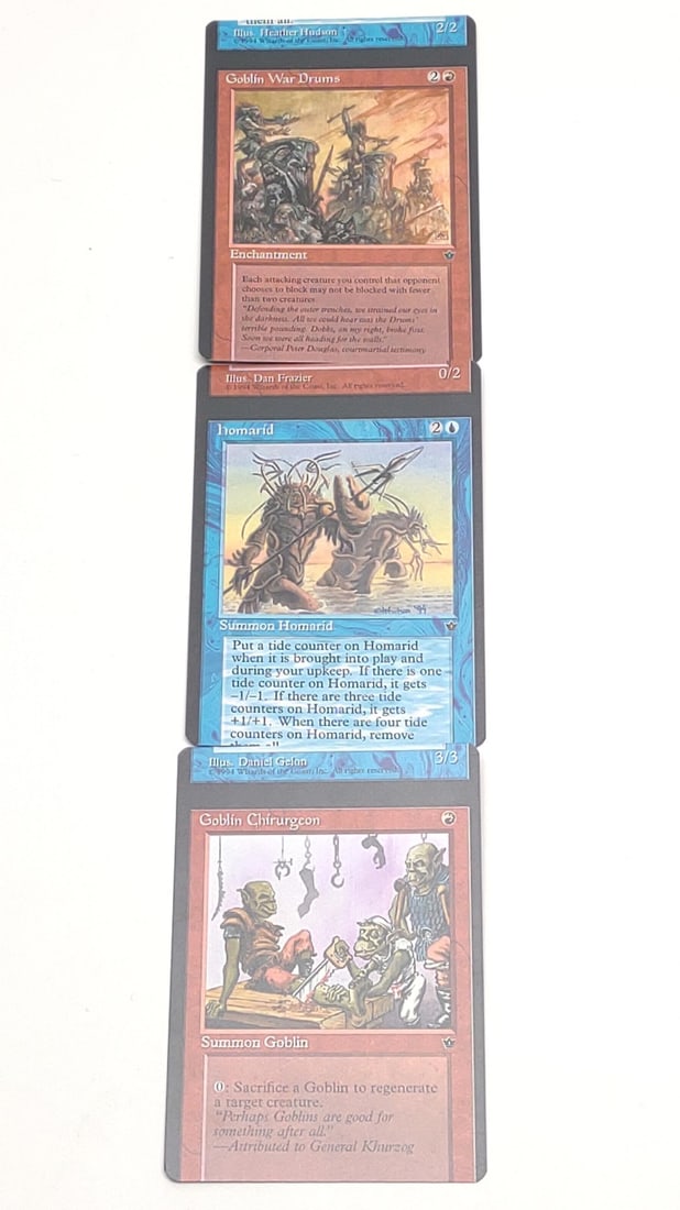 (30) Miscut Sequential MTG Fallen Empires Cards - 13