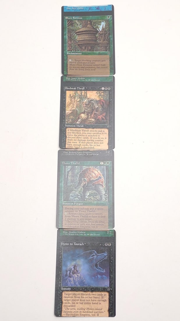 (30) Miscut Sequential MTG Fallen Empires Cards - 7