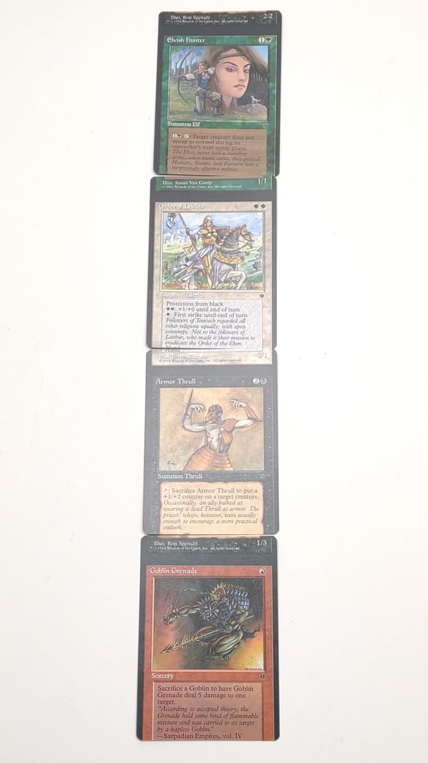 (30) Miscut Sequential MTG Fallen Empires Cards - 8