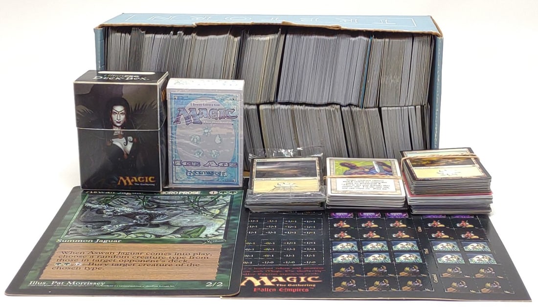 Large Lot of Magic The Gathering Trading Cards (1 of 14)