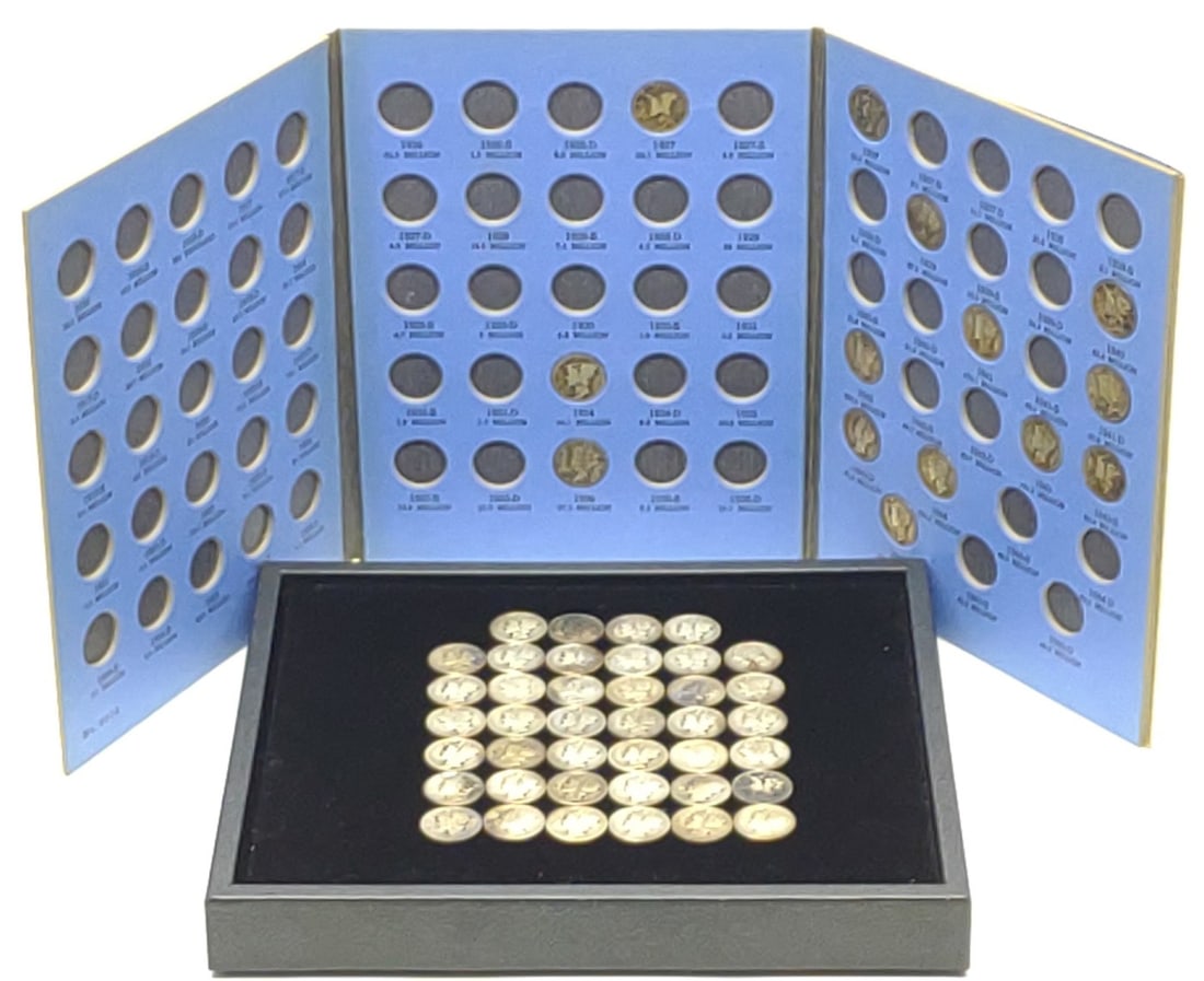 (54) 90% Silver Mercury Dimes US Coins (1 of 13)