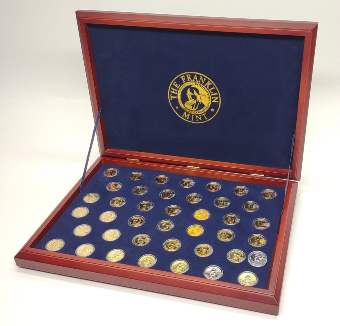 Presidential Dollar Collection Franklin Mint Set (1 of 10)