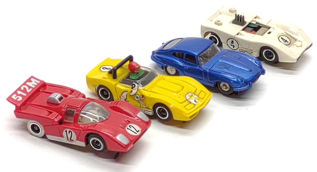 4 Vintage Tyco HO Slot Cars (1 of 7)