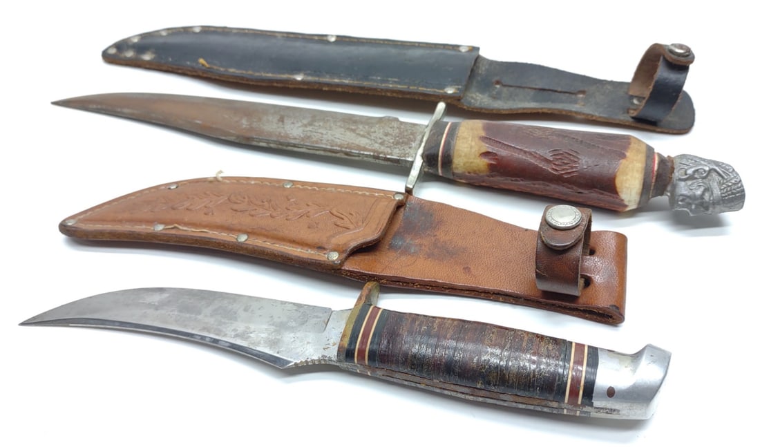 2 Vintage Hunting Knives (L39 & ToothPick) (1 of 10)