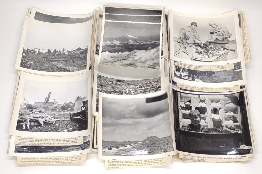 54 Official WW2 Navy & Coastguard Photographs 8x10 (1 of 12)