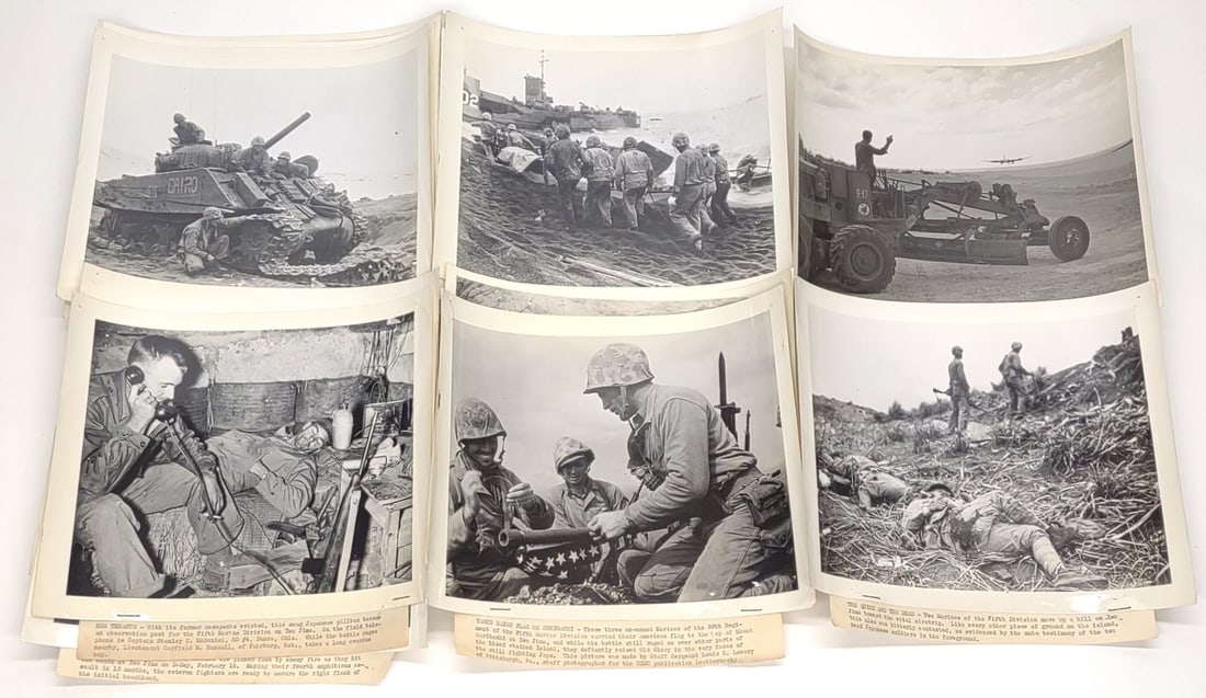 (15) WWII Official US Marine Corp Photographs 8x10 (1 of 8)