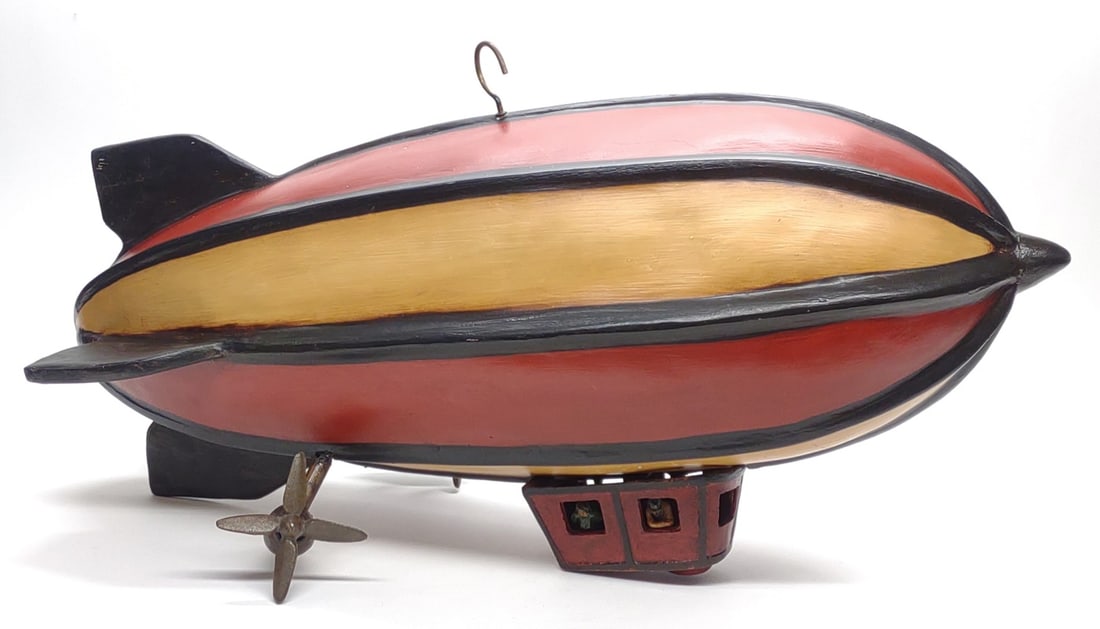 31" Zeppelin Airship Blimp Sculpture (1 of 7)