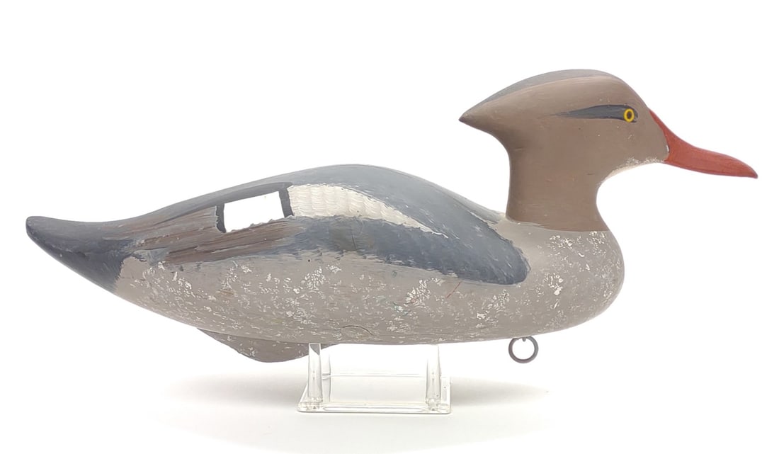 Harry Jobes Red Breasted Merganser Hen Duck Decoy (1 of 8)