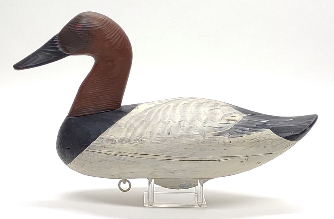 Jobes Family Canvasback Drake Duck Decoy (1 of 6)