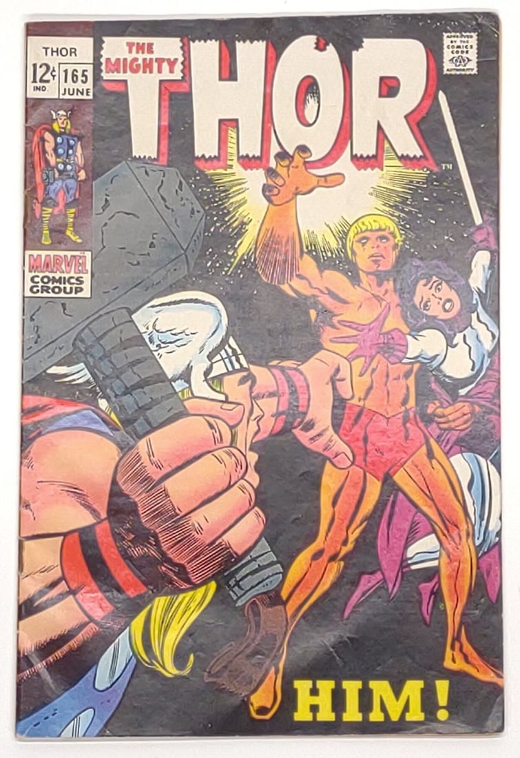 Thor #165 Marvel Comic Book (1 of 9)