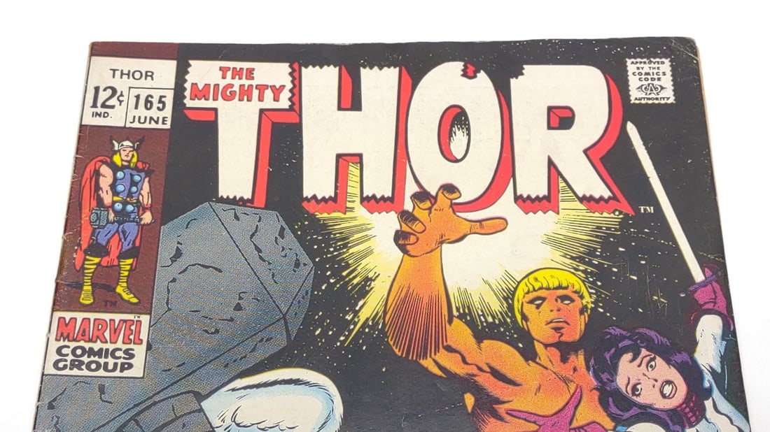 Thor #165 Marvel Comic Book - 3