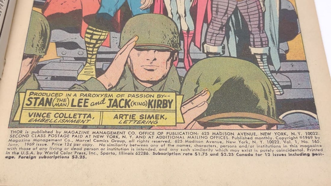 Thor #165 Marvel Comic Book - 6