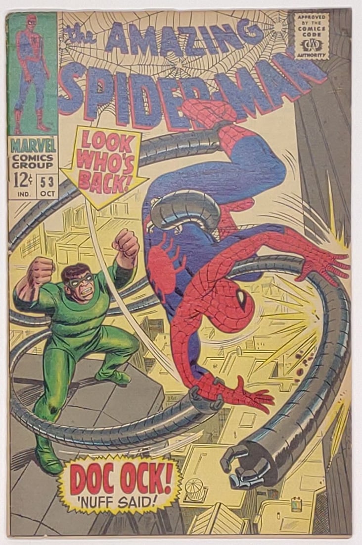 Amazing Spider-Man #53 Marvel Comic Book (1 of 9)