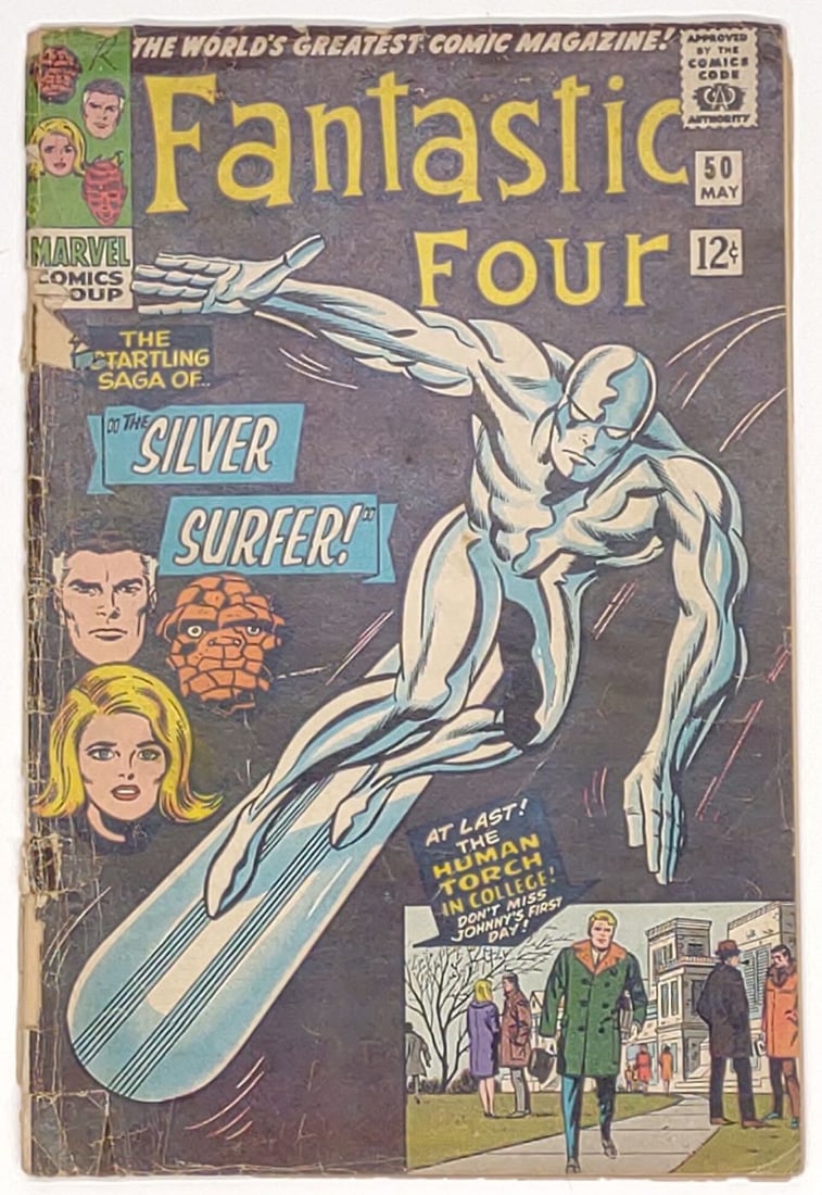 Fantastic Four #50 Marvel Comic Book (1 of 10)