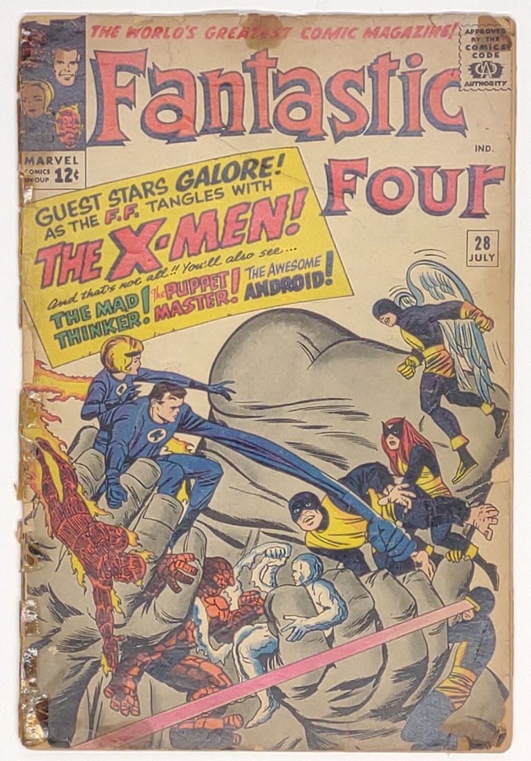 Fantastic Four #28 Marvel Comic Book (1 of 10)