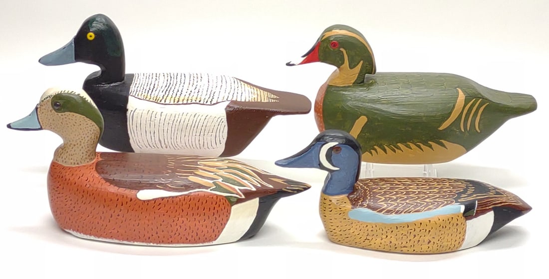 (4) M J Gland (Clayton, DE) Duck Decoys (1 of 8)