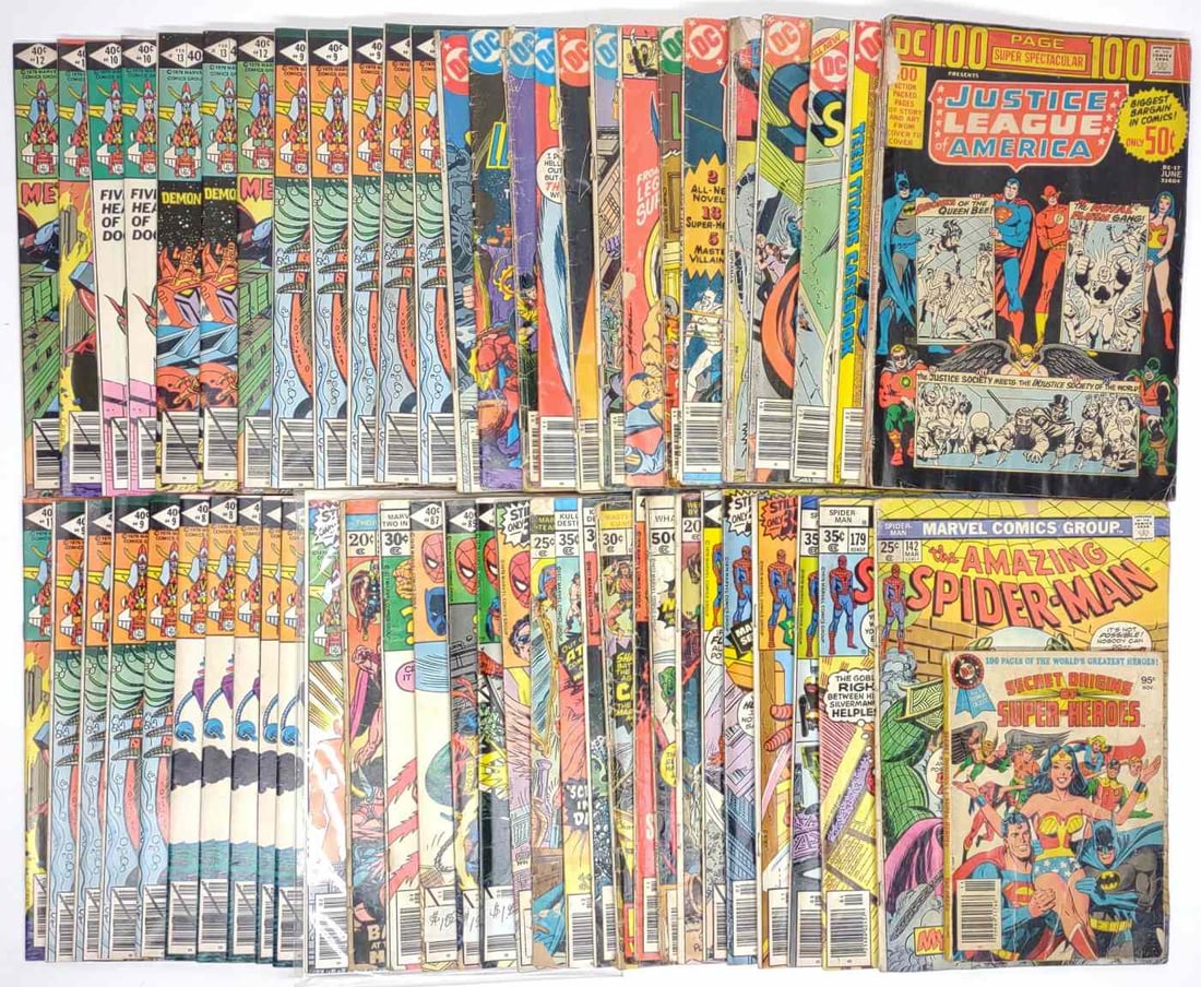 (57) Marvel & DC Comics Bronze Age Comic Books (1 of 14)