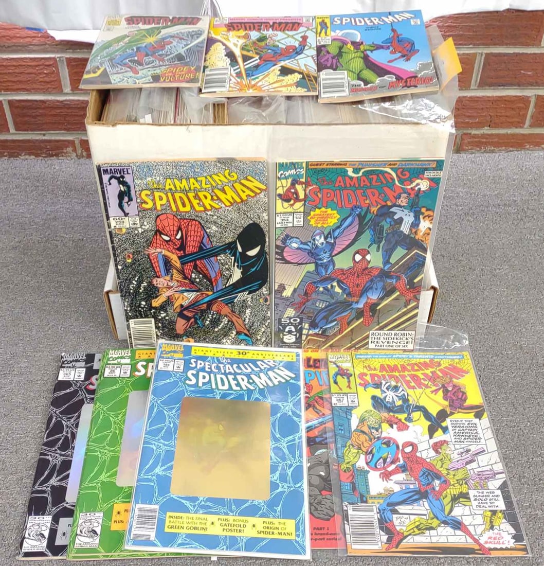 (126) Spider-man Marvel Comic Books (1 of 6)