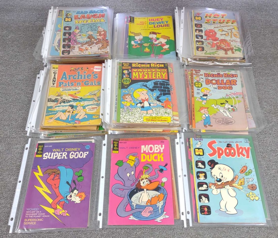 (110) Bronze Age Cartoon Comic Books (1 of 9)