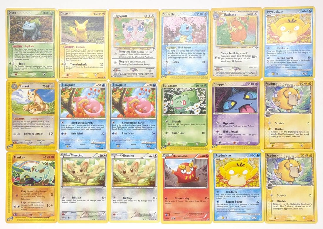 (18) Pokemon Trading Cards Incl. Ditto Delta Cards (1 of 11)