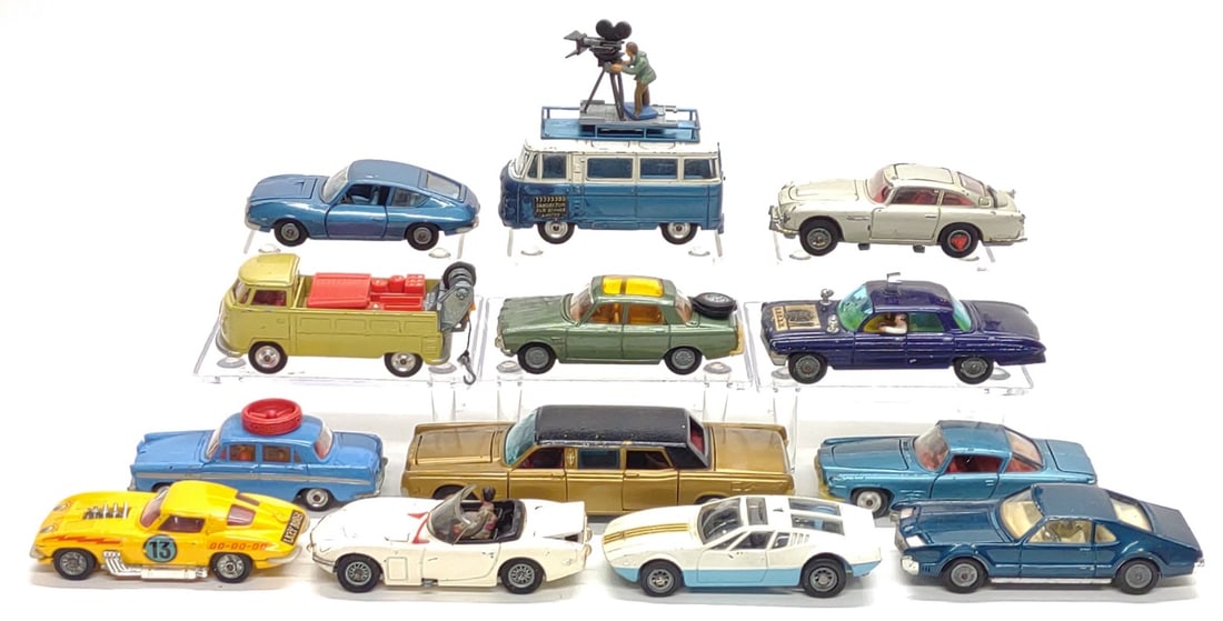 13 Vintage Corgi Die Cast Toy Cars (Uncle & Bond) (1 of 16)