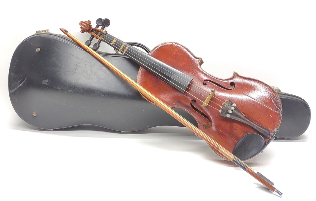 1920s-30s Antonius Stradivarius Violin Copy (1 of 19)