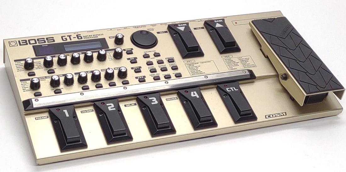 BOSS GT-6 Guitar Multi-Effects Processor Pedal (1 of 11)
